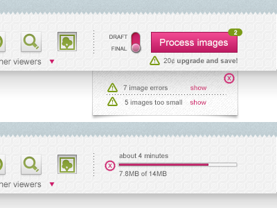 Processing design functions gui interface pink sizzlepig tools