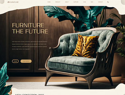 Furniture figma ui ux web desigb
