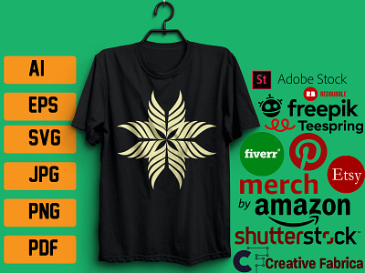 MANDALA T`SHIRT DESIGN isolated madrela mandala mandalaa