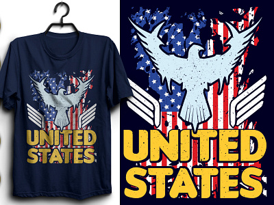 UNITED STATES T-SHIRT DESIGN. 4th of july shirt design