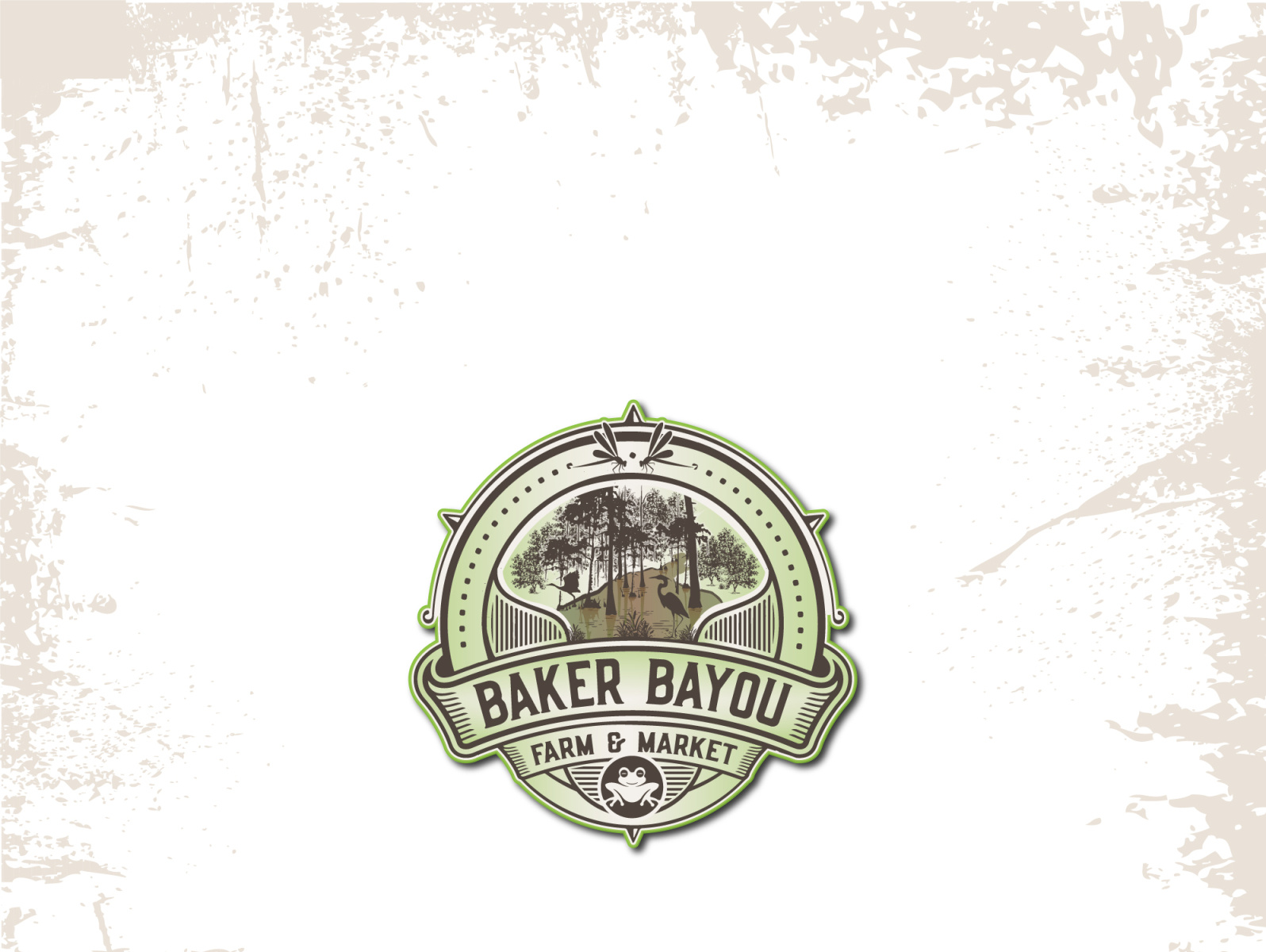 Baker Bayou Farm & Market logo by Kazi Menarul Islam on Dribbble