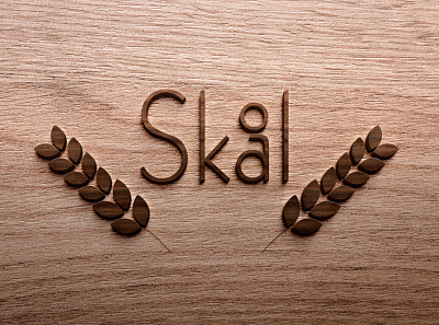 Skål Logo branding design graphic design illustration logo typography vector