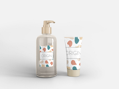 Beauty product brand 'Origin' branding branding design graphic design illustration logo typography vector