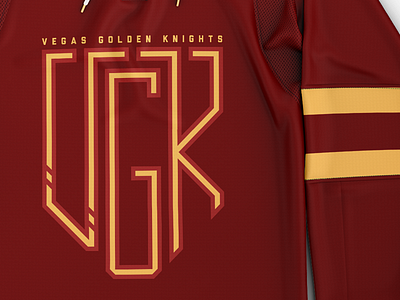 Vegas Golden Knights branding hockey logo design nhl shield sports typography vegas