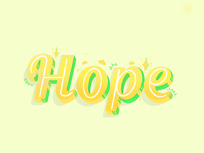 A New Hope design lettering procreate typography