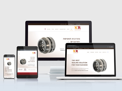 Rebranding. UX/UI design and development for Klinger & Ram branding design graphic design ui ux web development website