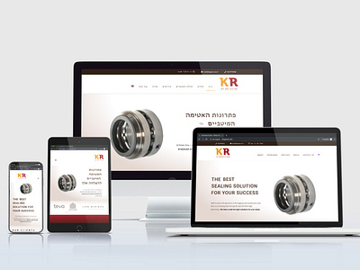 Rebranding. UX/UI design and development for Klinger & Ram