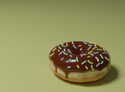 Blender Donut 3d 3d modeling 3dmodel blender design donuts food graphic design