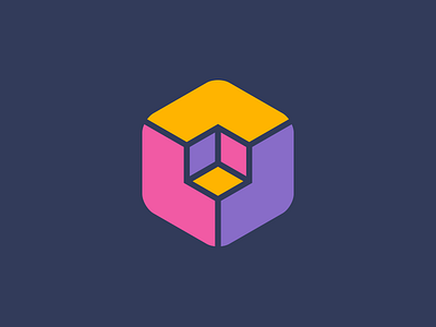 Cube Logomark design logo
