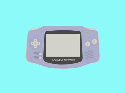 Game Boy Advance- Building animation animationgraphic design gameboy
