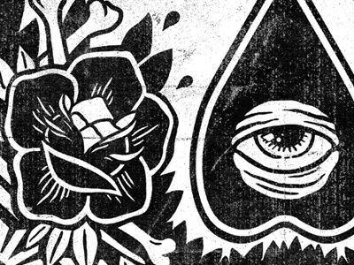 Ouija all seeing eye bones classic eye flower minimal once color ouija tattoo traditional whitechapel