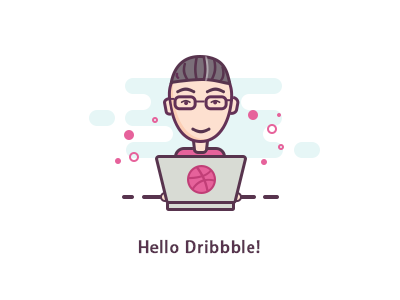 Hello Dribbble dribbble hello