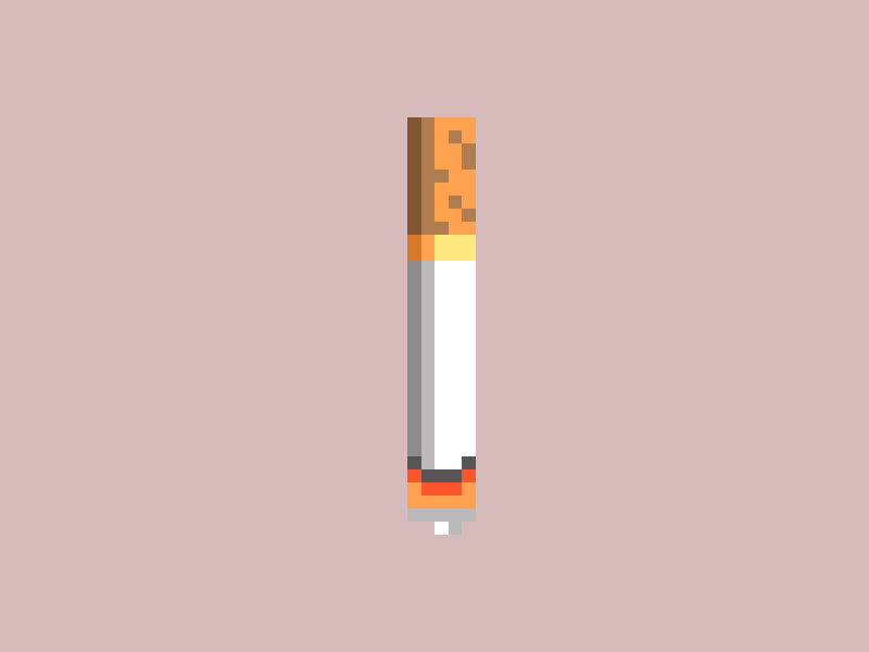 Cigarette Crush animation cigarette gameart pixel pixelanimation pixelart