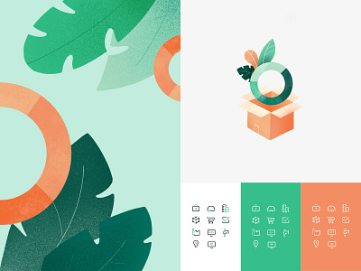 Seeds Investor — Illustrations and Icon Set