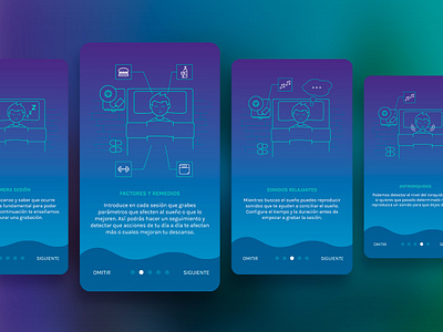 App onboarding app design illustration ui vector