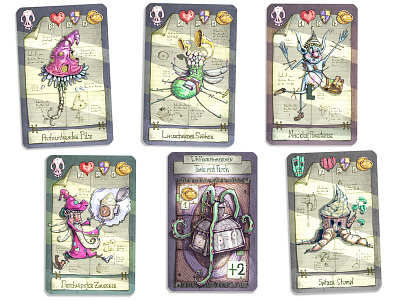Kartenspiel boardgame brettspiel derholle fantasy illustration illustrator karten kartenspiel
