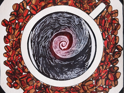 Coffee in deep trouble climatechange inktober