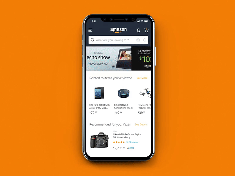 Amazon Concept by Yazan Obeidat | Dribbble | Dribbble