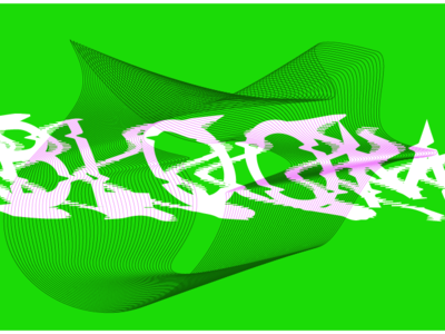 Bloom Text Play branding illustrator typography art vector