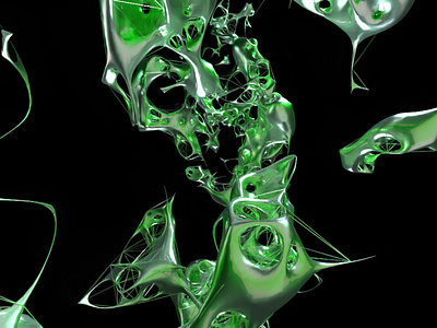 Abstract 0001 3d digital abstract houdini