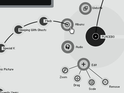 Alternative design for the tuneglue interface. 2006