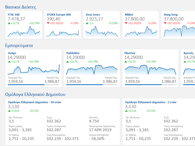 Alpha Finance Market watch trading fintech greece ignota.io ui design ui ux ui banking investment stockmarket