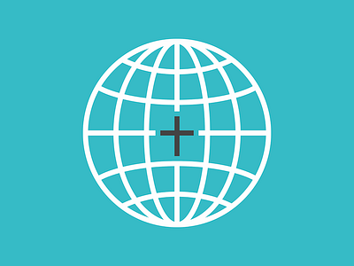 Global Church christian church cross globe