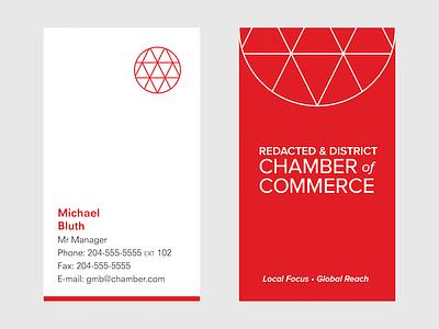 Chamber of Commerce Business Card