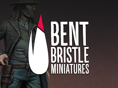 Bent Bristle Miniatures Logo games gaming logo