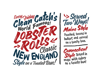 Lobstah Round 2 poster type