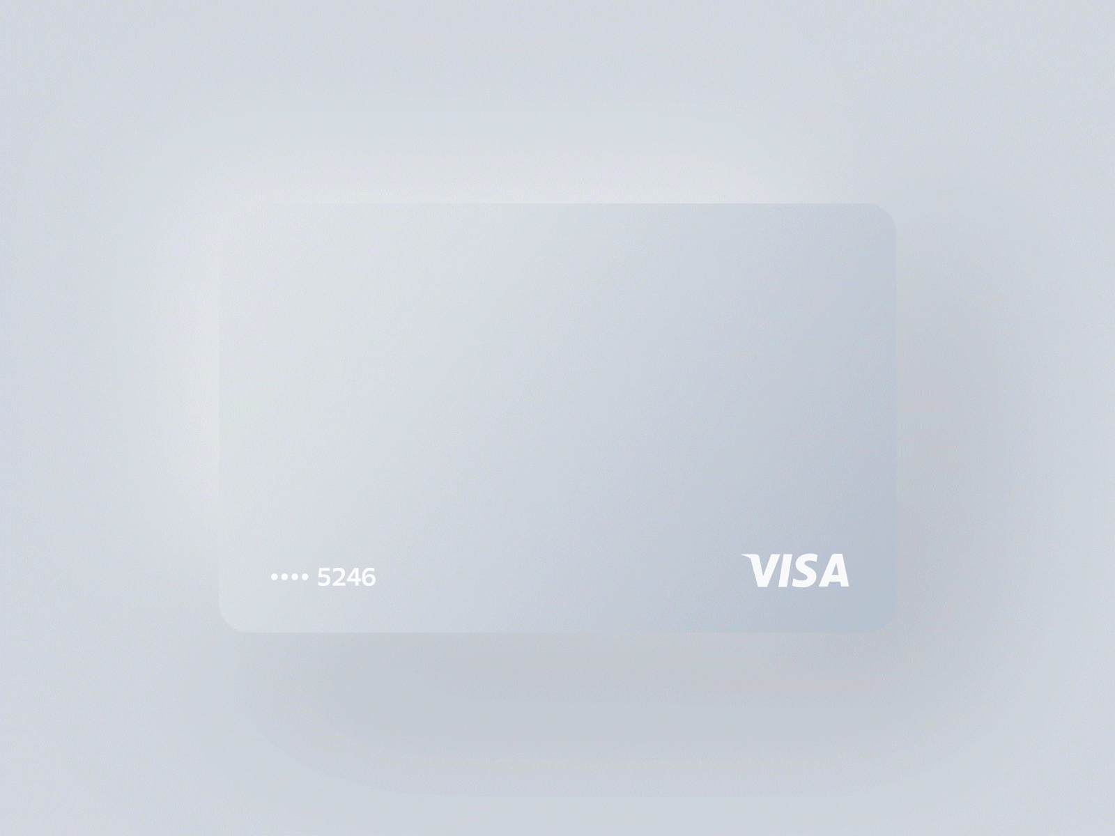 HeartCard❤️ 2020 animation bank card clean heart neumorphism plastic ui visa visa card white