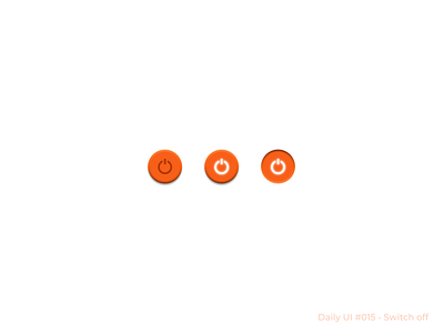 Daily Ui 15 - Switch Off