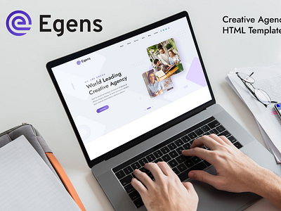 Egens - creative agency html template