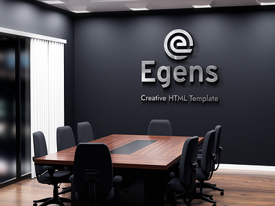 Egens logo experiment agency business company creative design html
