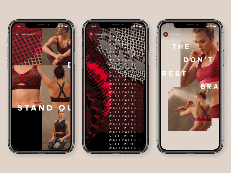 Adidas Social - Instagram concepts adidas animation fashion instagram motion social typography video