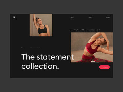 Portfolio 2019 | Yoann Baunach animation black grid homepage landing minimal portfolio ui website