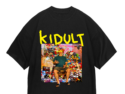 T-SHIRT DESIGN - CODENAME: #3 KIDULT branding design graphic design