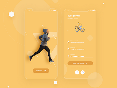 Running Track app