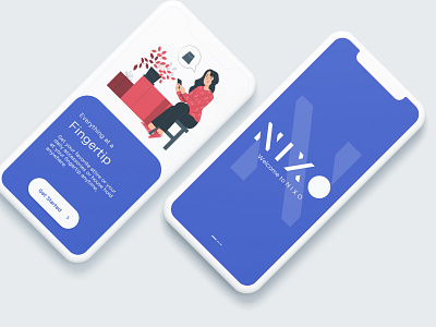 Onboard UI design concept app clean ui designs mobile app design mobile ui mockup simple ui ui uiux user experience user interface design ux design