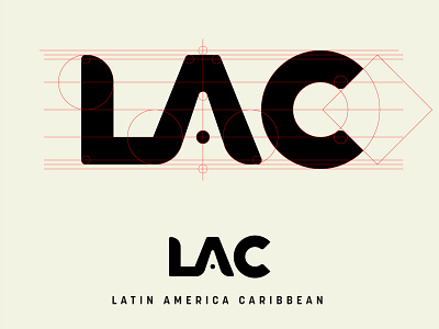 LAC Logotype branding logo logotype typemark wordmark
