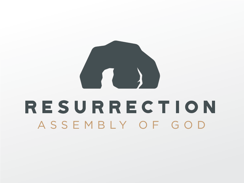 Resurrection logo-v2 tomb church logo resurrection