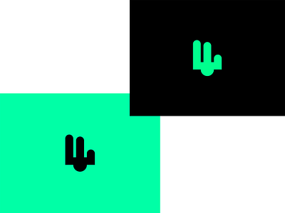 Two-color logo design graphic design logo