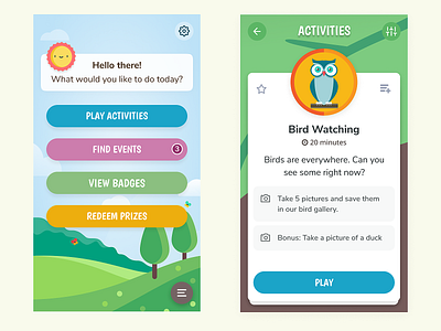 Activity App for Kids