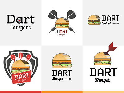 Dart Burger Logo Tryout