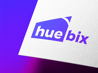 Huebix logo brand mark branding custom logo design graphic design huebix logo identity logo logo mark mark symbol technology typography