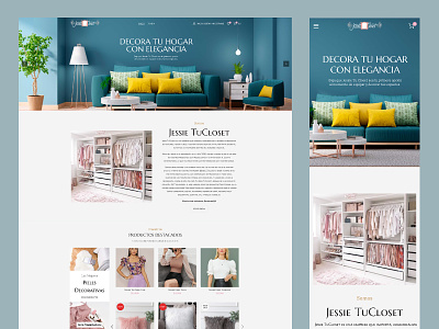 Housewares Web-Ecommerce design ecommerce graphic design layout ui ux web