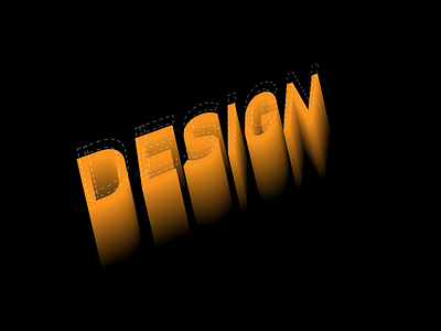 3D Typography adobe illustrator branding chennai creative ideas creative thinking design designer graphic design illustration illustrator logo typography logos vector