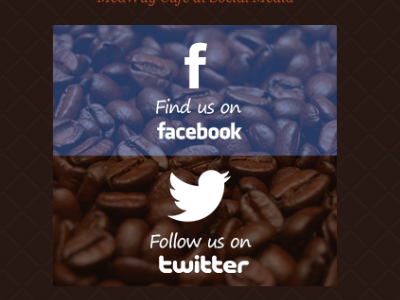 Coffee Social Media Buttons buttons coffee social media social media buttons