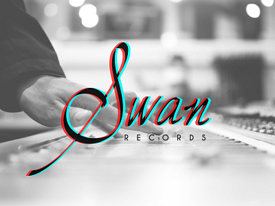 Logo - Swan Records label logo logotype music records swan