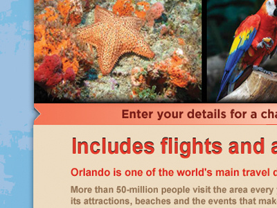 Orlando Competition landing page orlando